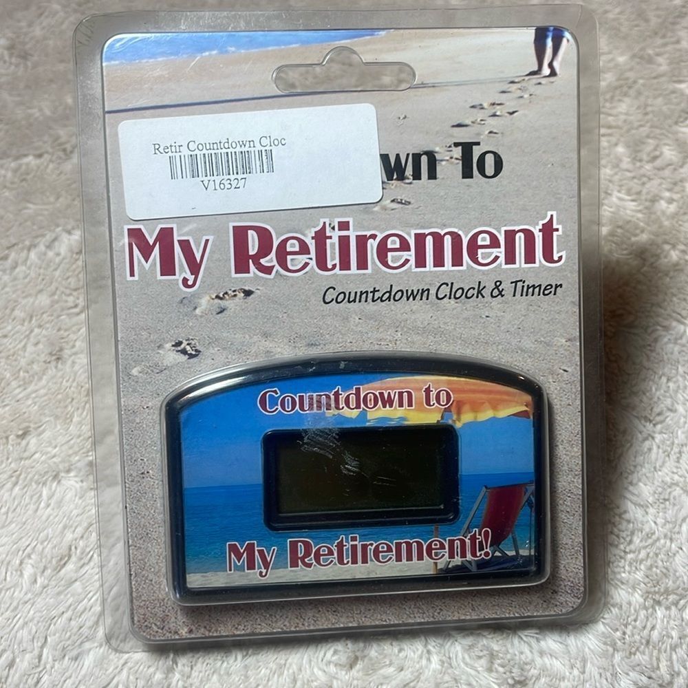NEW My retirement countdown clock and timer